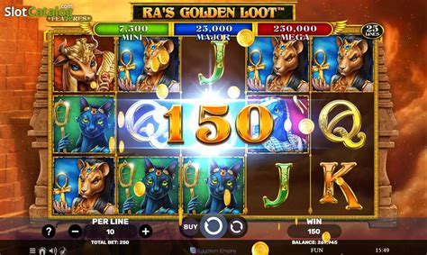 Play Ra S Golden Loot slot